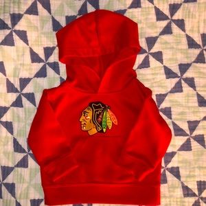 NHL red hooded sweatshirt